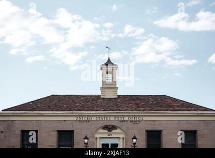 United States Postal Service, USPS, ufficio a Custer, South Dakota, USA. Foto Stock