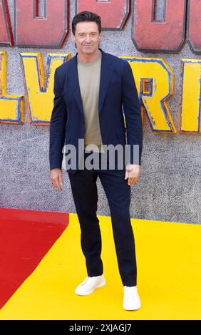 11 lug 2024, Londra, Inghilterra, Regno Unito - Hugh Jackman partecipa all'evento Deadpool & Wolverine UK sneak Peek Event, Eventim Apollo Foto Stock