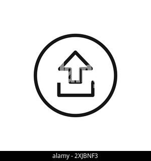 Icona di caricamento (2) simbolo grafico vettoriale lineare o set di simboli per l'interfaccia utente dell'app Web Illustrazione Vettoriale