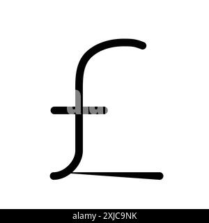 Icona a forma di cancelletto Flat impostata in bianco e nero con vettore di contorno a colori Illustrazione Vettoriale