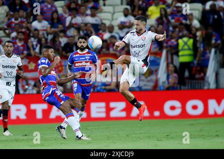 Fortaleza, Ceara, Brasile. 17 luglio 2024. Fortaleza (CE), 07/17/2024 - Fortaleza EC, all'Arena Castelao di Fortaleza CE. (Credit Image: © LC Moreira/TheNEWS2 via ZUMA Press Wire) SOLO PER USO EDITORIALE! Non per USO commerciale! Foto Stock