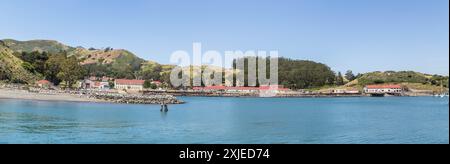 Panorama di Horseshoe Bay San Francisco California Foto Stock