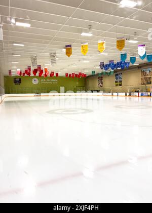 World Arena Ice Hall. Sito di allenamento olimpico degli Stati Uniti Foto Stock