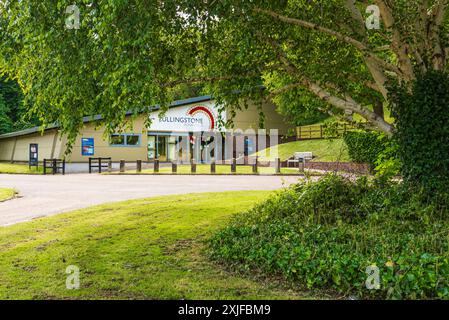 Lullingstone Roman Villa vicino a Eynsford nel Kent, Inghilterra. Foto Stock