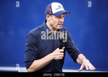 Wurz Alex, ex pilota di F1 ritratto durante il Gran Premio d'Ungheria di Formula 1 2024, 13° round del Campionato del mondo di Formula 1 2024 dal 19 al 21 luglio 2024 sull'Hungaroring, a Mogyorod, Ungheria Foto Stock