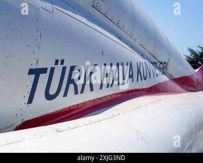 Canadair NF-5 aerei da caccia Turkish Stars jet Foto Stock