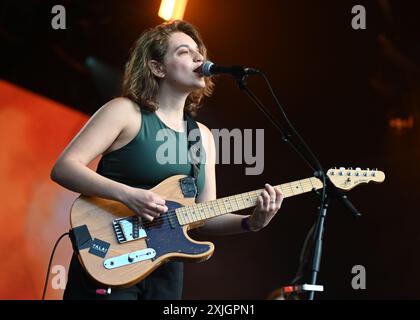 LONDRA, INGHILTERRA - 18 LUGLIO 2024: Our Girl si esibisce al Somerset House Summer Series con American Express alla Somerset House, Londra, Regno Unito. Credito: Vedi li/Picture Capital/Alamy Live News Foto Stock