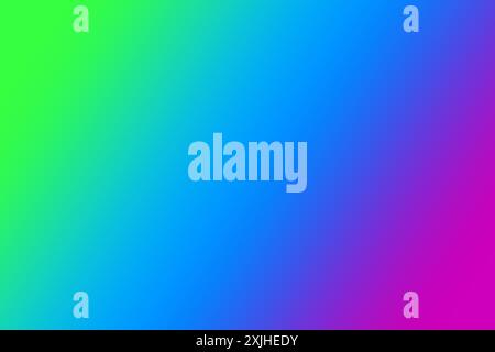 Sfumatura da verde a rosa. Motivo di sfondo colorato. Sfumature di transizione uniformi. Illustrazione vettoriale. Illustrazione Vettoriale