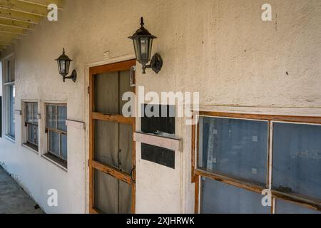 Biggenden, QLD, Australia - edifici storici in città Foto Stock