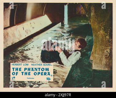 The Phantom of the Opera (Universal, 1962).Horror. Diretto da Terence Fisher. Interpretato da Herbert Lom, Heather Sears. Foto Stock