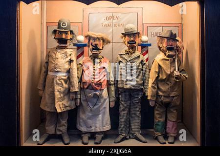 Musee Mechanic, Fisherman's Wharf, San Francisco, California, USA Foto Stock