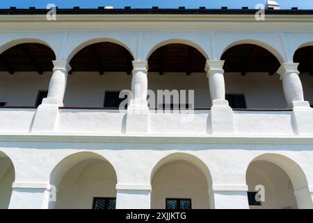 Castello di Kasperk (Hrad Kasperk), Repubblica Ceca. Il castello di Kasperk è un castello medievale situato ai piedi del Parco Nazionale di Sumava. Con la sua elevazione Foto Stock