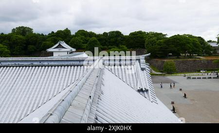 Castello di Kanazawa situato nella prefettura di Ishikawa, Giappone Foto Stock