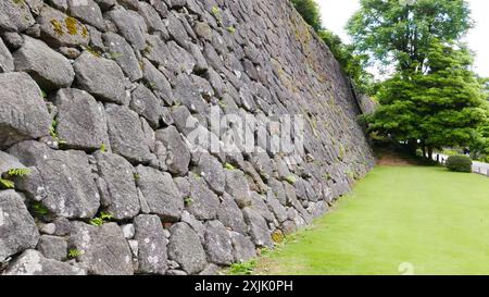 Castello di Kanazawa situato nella prefettura di Ishikawa, Giappone Foto Stock