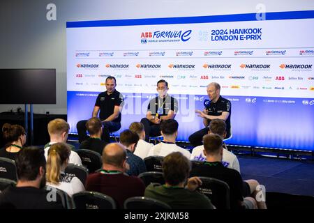 CHARLES Phil, DS PENSKE Team Director, Portrait, durante l'ePrix di Hankook London 2024, decimo incontro del Campionato Mondiale ABB FIA Formula e 2023-24, sull'Excel London dal 18 al 21 giugno 2024 a Londra, Regno Unito Foto Stock