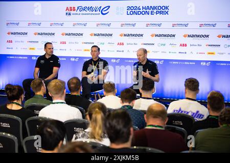 CHARLES Phil, DS PENSKE Team Director, Portrait, durante l'ePrix di Hankook London 2024, decimo incontro del Campionato Mondiale ABB FIA Formula e 2023-24, sull'Excel London dal 18 al 21 giugno 2024 a Londra, Regno Unito Foto Stock