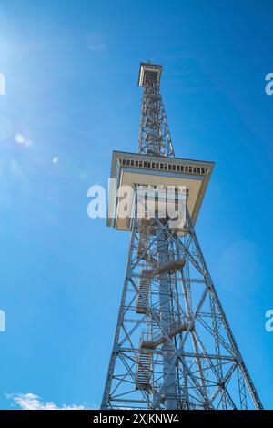 Torre radio di Berlino, Westend, ICC, Messedamm, Centro esposizioni, Berlino, Germania Foto Stock