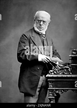 Adolph Menzel. Ritratto dell'artista tedesco, Adolph Friedrich Erdmann von Menzel (1815-1905) nel 1900 Foto Stock