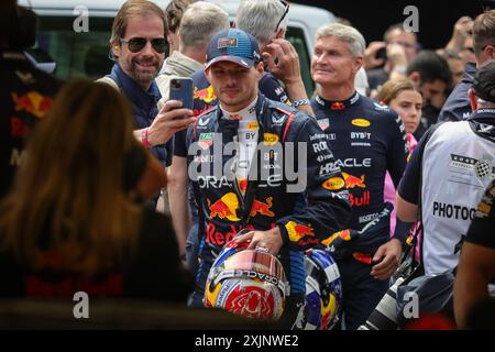 L'attuale 3 volte campione del mondo Max Verstappens debutta al Goodwood FOS 2024 Foto Stock