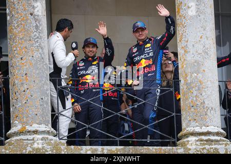 L'attuale 3 volte campione del mondo Max Verstappens debutta al Goodwood FOS 2024 Foto Stock