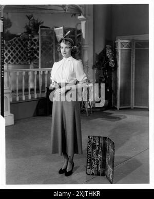 ARLENE DAHL costume test foto di riferimento per LA SCENA DEL CRIMINE 1949 regista ROY ROWLAND costume design Irene Lentz produttore Harry Rapf Metro Goldwyn Mayer (MGM) Foto Stock