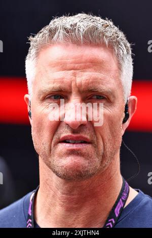 Budapest, Ungheria. 20 luglio 2024. Ralf Schumacher (GER). Campionato del mondo di Formula 1, Rd 13, Gran Premio d'Ungheria, sabato 20 luglio 2024. Budapest, Ungheria. Crediti: James Moy/Alamy Live News Foto Stock