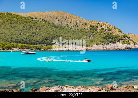 Baia da sogno di Cala Guya - Maiorca Foto Stock