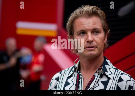 Nico Rosberg (Deutschland, Ex Rennfahrer), HUN, Formel 1 Weltmeisterschaft, Grand Prix von Ungarn, Hungaroring, qualifiche, 20.07.2024 foto: Eibner-Pressefoto/Michael Memmler Foto Stock