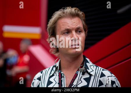 Nico Rosberg (Deutschland, Ex Rennfahrer), HUN, Formel 1 Weltmeisterschaft, Grand Prix von Ungarn, Hungaroring, qualifiche, 20.07.2024 foto: Eibner-Pressefoto/Michael Memmler Foto Stock