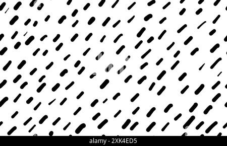 Sfondo semplice e piccolo. Pattern vettoriale senza giunture. Trama del rumore disegnata a mano Illustrazione Vettoriale