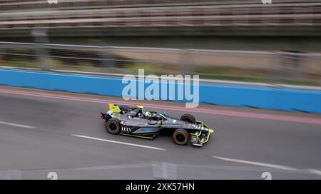 Sergio sette Câmara del team ERT Formula e il secondo giorno dell'e-Prix di Londra di Hankook 2024 all'Excel Circuit di Londra. Data foto: Domenica 21 luglio 2024. Foto Stock