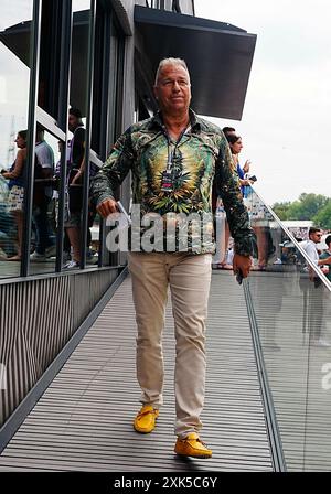 Budapest, Ungarn. 21 luglio 2024. 21 luglio 2024, Hungaroring, Budapest, FORMULA 1 GRAN PREMIO D'UNGHERIA 2024, nella foto reporter RTL Kai Ebel credito: dpa/Alamy Live News Foto Stock