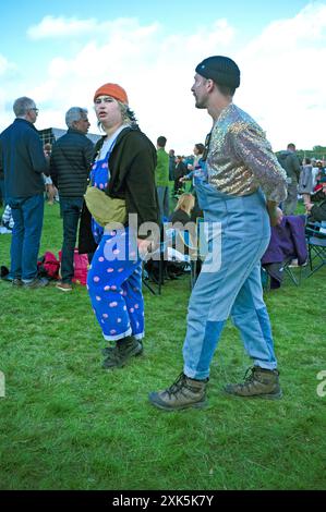 Divertimento al Love Supreme Festival 2024, East Sussex Foto Stock