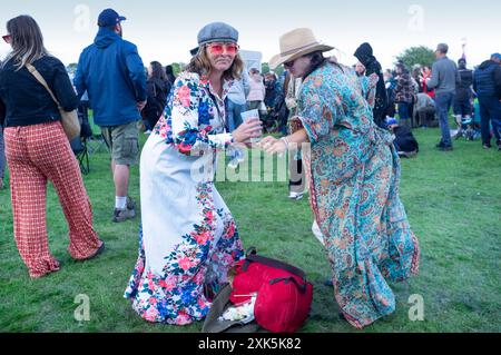 Divertimento al Love Supreme Festival 2024, East Sussex Foto Stock