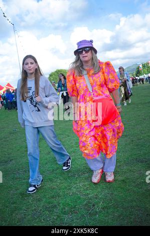 Divertimento al Love Supreme Festival 2024, East Sussex Foto Stock