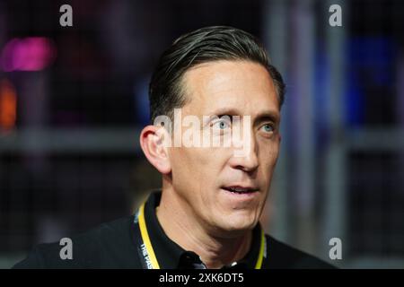 James Barclay di Jaguar TCS Racing il secondo giorno dell'e-Prix di Londra di Hankook 2024 all'Excel Circuit di Londra. Data foto: Domenica 21 luglio 2024. Foto Stock