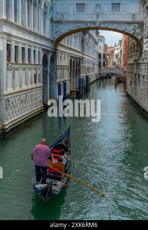 Venezia, Italia - 4 giugno 2024: Il ponte dei sospiri. Foto Stock