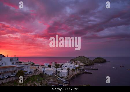 Alba, la Isleta del Moro Foto Stock