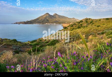 Paesaggio Cabo de Gata Foto Stock