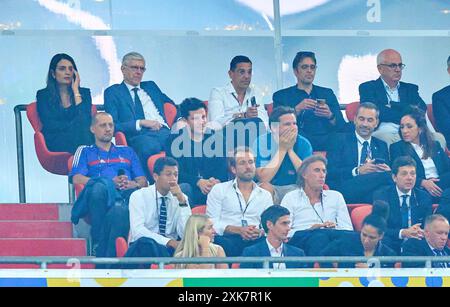 Arsene Wenger nella semifinale SPAGNA - FRANCIA 2-1 dei Campionati europei UEFA 2024 il 9 luglio 2024 a Monaco, Germania. Fotografo: Peter Schatz Foto Stock