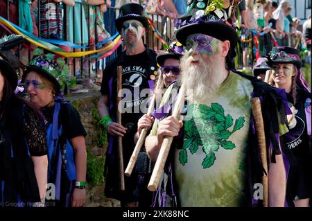 Jack in the Green May Day Festival 2018, Hastings, Regno Unito Foto Stock