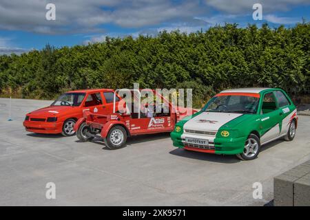 Enniskeane Autotest, luglio 2024 Foto Stock