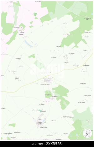 Verneuil-le-Chateau, Indre-et-Loire, FR, Francia, Centro, N 47 2' 18''', N 0 27' 27'', MAP, Cartascapes Map pubblicata nel 2024. Esplora Cartascapes, una mappa che rivela i diversi paesaggi, culture ed ecosistemi della Terra. Viaggia attraverso il tempo e lo spazio, scoprendo l'interconnessione del passato, del presente e del futuro del nostro pianeta. Foto Stock