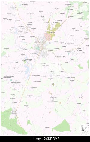 Commune de Moncoutant-sur-Sevre, FR, Francia, Nouvelle-Aquitaine, N 46 42' 25'', S 0 35' 4''', mappa, Cartascapes Mappa pubblicata nel 2024. Esplora Cartascapes, una mappa che rivela i diversi paesaggi, culture ed ecosistemi della Terra. Viaggia attraverso il tempo e lo spazio, scoprendo l'interconnessione del passato, del presente e del futuro del nostro pianeta. Foto Stock