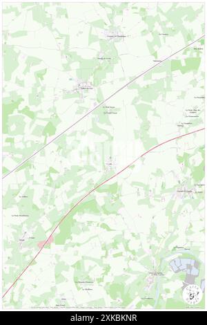 Maigne, Sarthe, FR, Francia, Pays de la Loire, N 47 56' 15'', S 0 3' 14'', mappa, Cartascapes Mappa pubblicata nel 2024. Esplora Cartascapes, una mappa che rivela i diversi paesaggi, culture ed ecosistemi della Terra. Viaggia attraverso il tempo e lo spazio, scoprendo l'interconnessione del passato, del presente e del futuro del nostro pianeta. Foto Stock