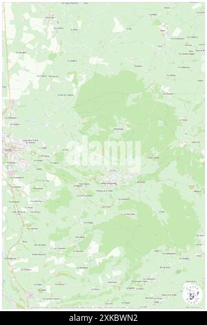 Semur-en-Brionnais, Saône-et-Loire, FR, Francia, Bourgogne-Franca Contea, N 46 15' 46'', N 4 5' 26'', MAP, Cartascapes Map pubblicata nel 2024. Esplora Cartascapes, una mappa che rivela i diversi paesaggi, culture ed ecosistemi della Terra. Viaggia attraverso il tempo e lo spazio, scoprendo l'interconnessione del passato, del presente e del futuro del nostro pianeta. Foto Stock