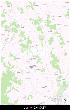 Brie-sous-Chalais, Charente, FR, Francia, Nouvelle-Aquitaine, N 45 18' 53'', N 0 0' 21'', MAP, Cartascapes Map pubblicata nel 2024. Esplora Cartascapes, una mappa che rivela i diversi paesaggi, culture ed ecosistemi della Terra. Viaggia attraverso il tempo e lo spazio, scoprendo l'interconnessione del passato, del presente e del futuro del nostro pianeta. Foto Stock