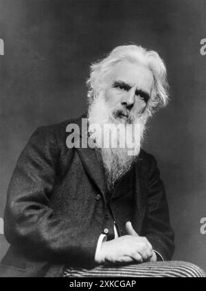 Eadweard Muybridge. Ritratto del fotografo inglese Eadweard Muybridge (1830-1904, nato Edward James Muggeridge) di Frances Benjamin Johnston, c. 1890-1910 Foto Stock