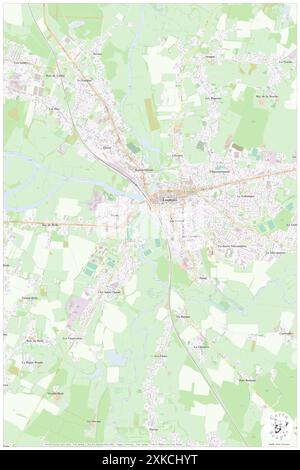 Louhans, Saône-et-Loire, FR, Francia, Bourgogne-Franca Contea, N 46 37' 35'', N 5 13' 28'', MAP, Cartascapes Map pubblicata nel 2024. Esplora Cartascapes, una mappa che rivela i diversi paesaggi, culture ed ecosistemi della Terra. Viaggia attraverso il tempo e lo spazio, scoprendo l'interconnessione del passato, del presente e del futuro del nostro pianeta. Foto Stock