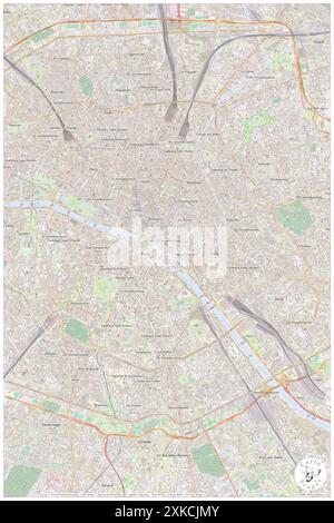 Paris 09 Ancien, Parigi, FR, Francia, Île-de-France, N 48 51' 15''', N 2 21' 18''', MAP, Cartascapes Map pubblicata nel 2024. Esplora Cartascapes, una mappa che rivela i diversi paesaggi, culture ed ecosistemi della Terra. Viaggia attraverso il tempo e lo spazio, scoprendo l'interconnessione del passato, del presente e del futuro del nostro pianeta. Foto Stock